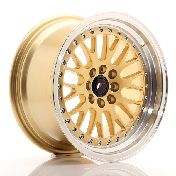 Japan Racing Felge JR10 16x8 ET20 4x100/108 Gold w/Machined Lip