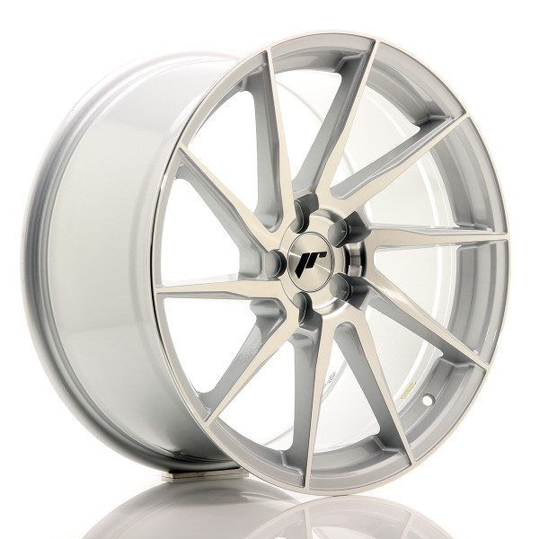 Japan Racing Felge JR36 19x9,5 ET20-45 5H BLANK Silver Brushed Face