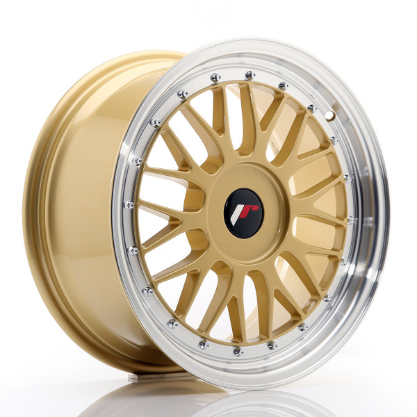 Japan Racing Felge JR23 17x8 ET20-45 BLANK Gold w/Machined Lip