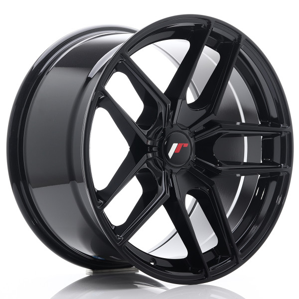 Japan Racing Felge JR25 18x9,5 ET20-40 5H BLANK Gloss Black