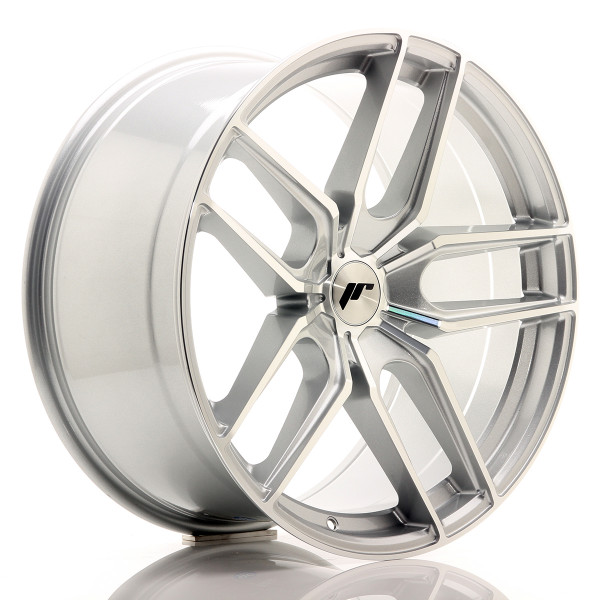 Japan Racing Felge JR25 20x10 ET40 5H BLANK Silver Machined Face