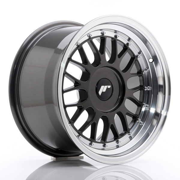 Japan Racing Felge JR23 16x9 ET20-35 BLANK Hyper Gray w/Machined Lip