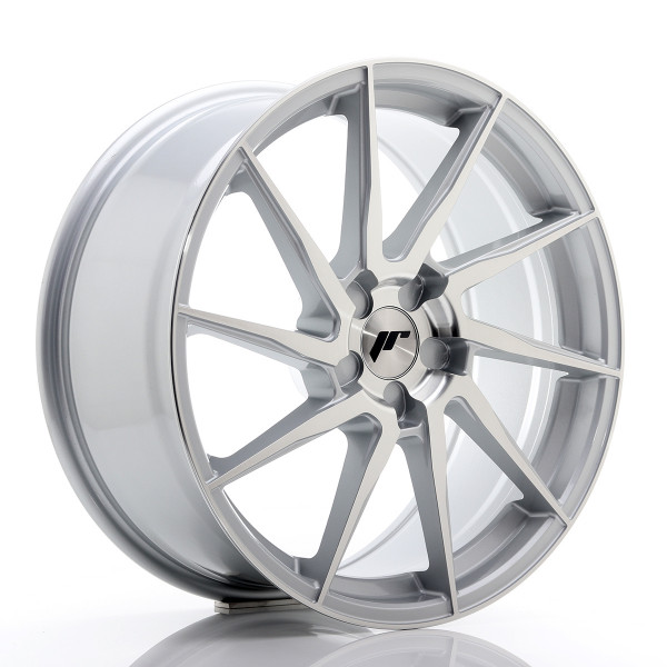 Japan Racing Felge JR36 19x8,5 ET20-50 5H BLANK Silver Brushed Face