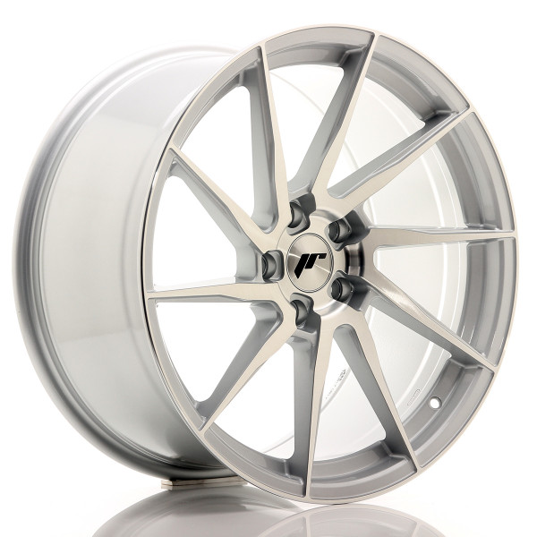 Japan Racing Felge JR36 20x10 ET40 5x112 Silver Brushed Face