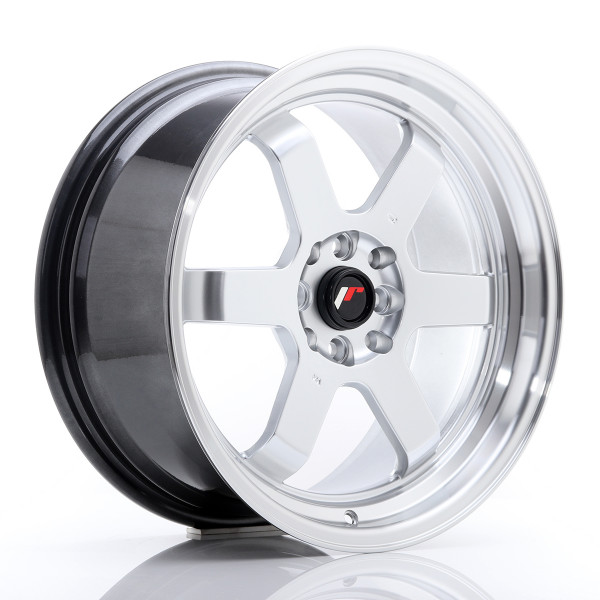 Japan Racing Felge JR12 17x8 ET33 5x100/114 Hyper Silver w/Machined Lip