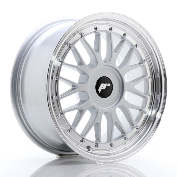 Japan Racing Felge JR23 17x8 ET20-45 BLANK Hyper Silver w/Machined Lip