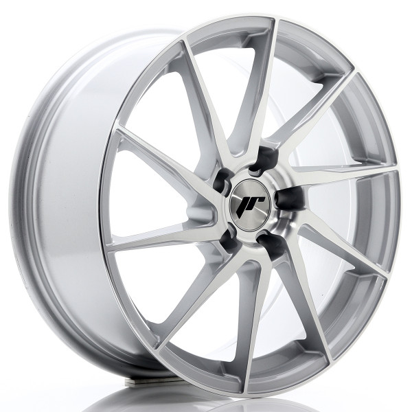 Japan Racing Felge JR36 18x8 ET35 5x120 Silver Brushed Face