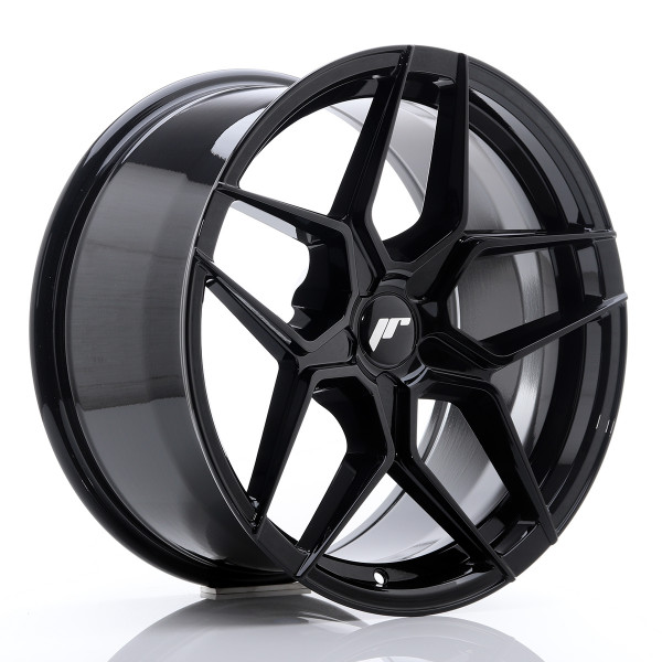 Japan Racing Felge JR34 18x9 ET20-42 5H BLANK Glossy Black