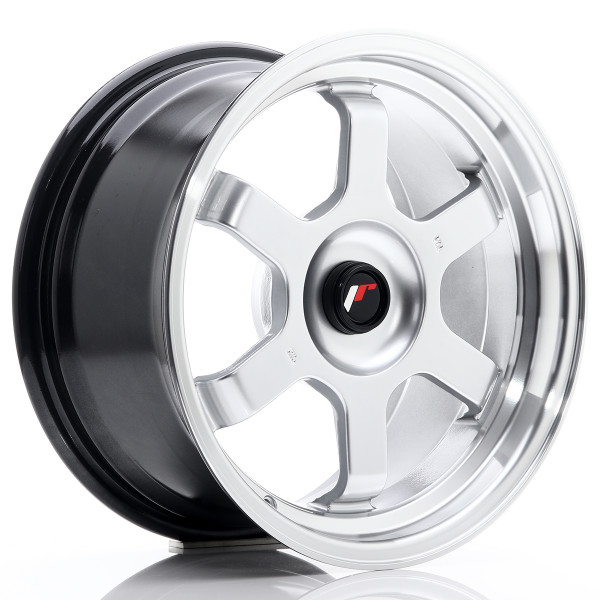 Japan Racing Felge JR12 16x8 ET20-22 BLANK Hyper Silver w/Machined Lip