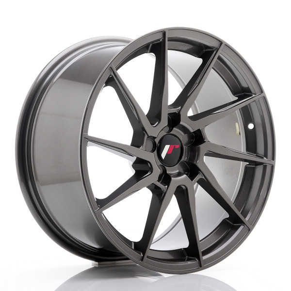 Japan Racing Felge JR36 18x9 ET20-48 5H BLANK Hyper Gray