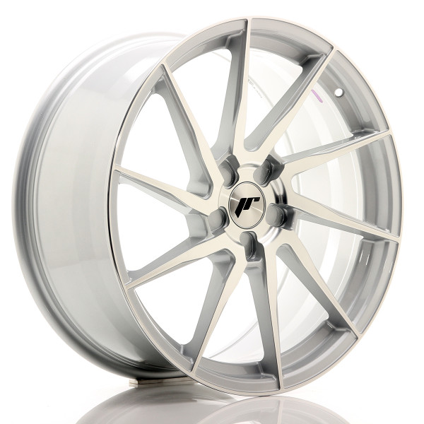 Japan Racing Felge JR36 20x9 ET15-38 5H BLANK Silver Brushed Face