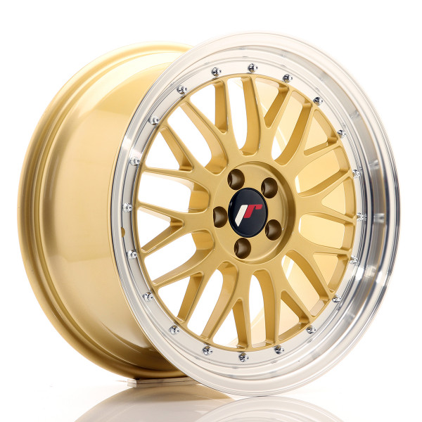 Japan Racing Felge JR23 18x8,5 ET35 5x100 Gold w/Machined Lip