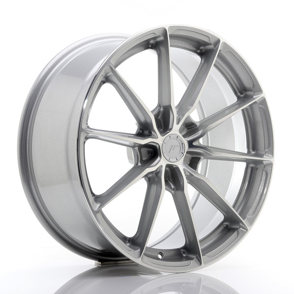 Japan Racing Felge JR37 19x8,5 ET20-45 5H BLANK Silver Machined Face