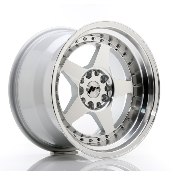 Japan Racing Felge JR6 17x10 ET20 5x114/120 Silver Machined Face