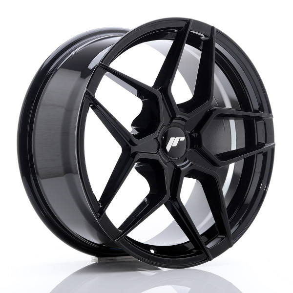 Japan Racing Felge JR34 18x8 ET20-42 5H BLANK Glossy Black