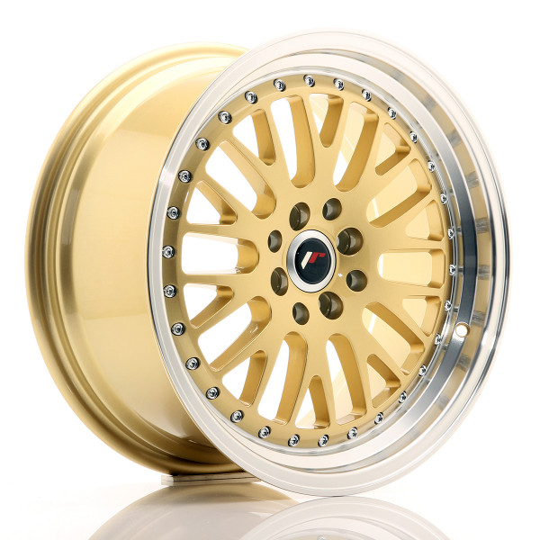 Japan Racing Felge JR10 17x8 ET35 4x100/114 Gold w/Machined Lip