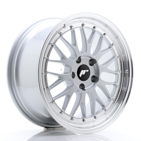 Japan Racing Felge JR23 18x8,5 ET25 5x120 Hyper Silver w/Machined Lip