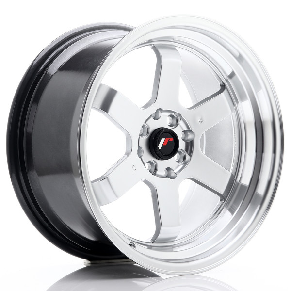 Japan Racing Felge JR12 17x9 ET25 5x100/114 Hyper Silver w/Machined Lip