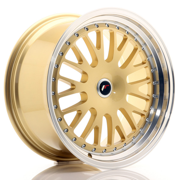 Japan Racing Felge JR10 19x9,5 ET20-35 BLANK Gold w/Machined Lip