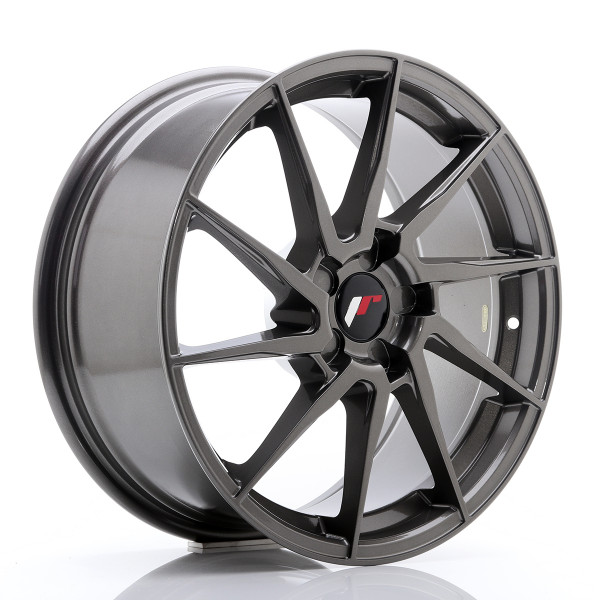 Japan Racing Felge JR36 18x8 ET20-52 5H BLANK Hyper Gray