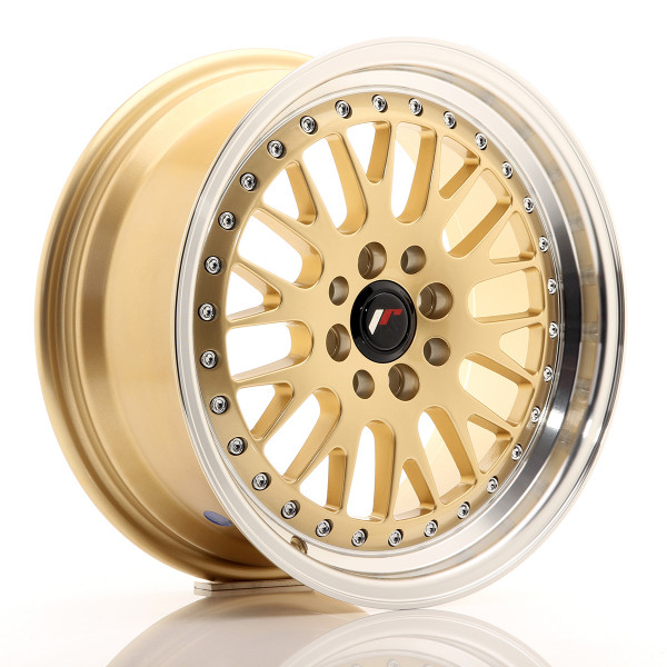 Japan Racing Felge JR10 16x7 ET30 4x100/108 Gold w/Machined Lip