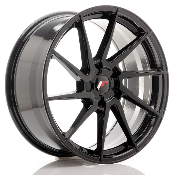 Japan Racing Felge JR36 20x9 ET15-38 5H BLANK Gloss Black