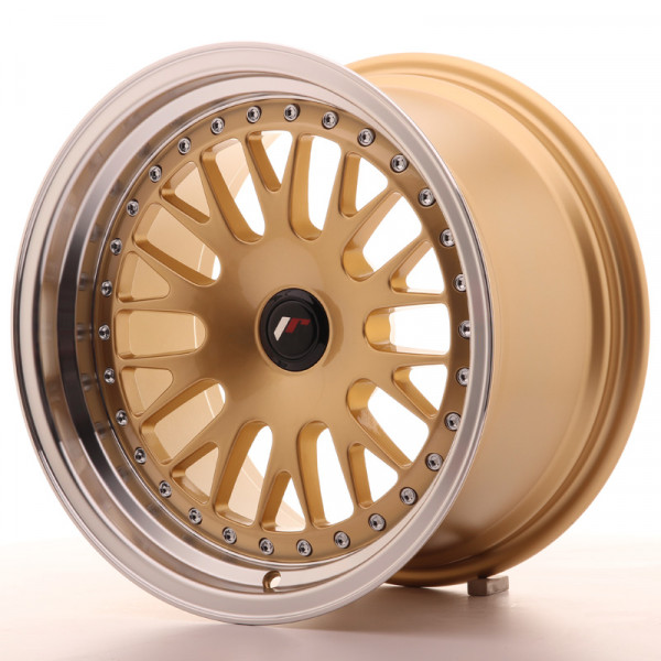 Japan Racing Felge JR10 16x9 ET20 BLANK Gold w/Machined Lip