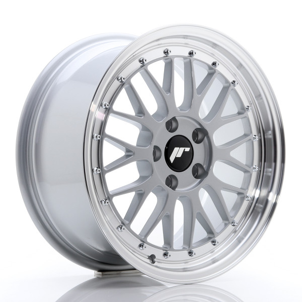 Japan Racing Felge JR23 17x8 ET35 5x100 Hyper Silver w/Machined Lip