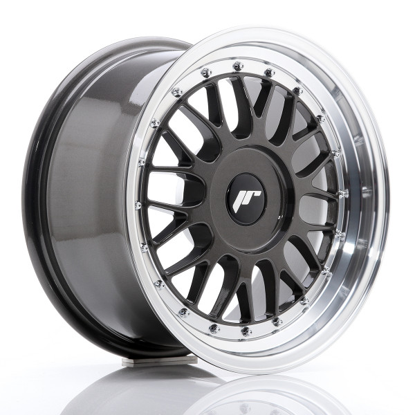 Japan Racing Felge JR23 16x8 ET20-45 BLANK Hyper Gray w/Machined Lip