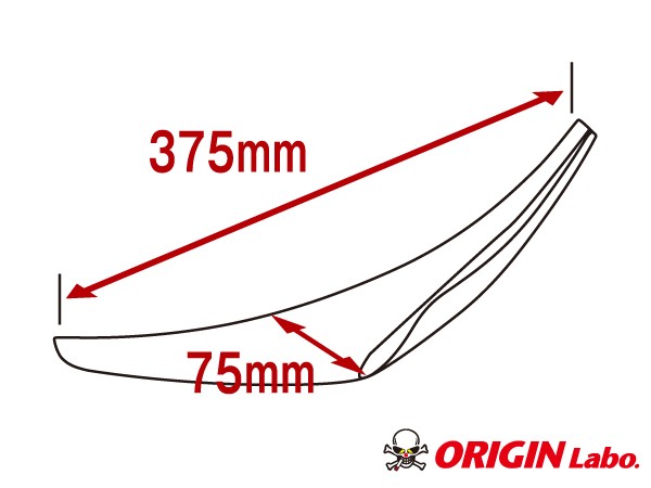 Origin Labo "Type EX" Universal Carbon Canards