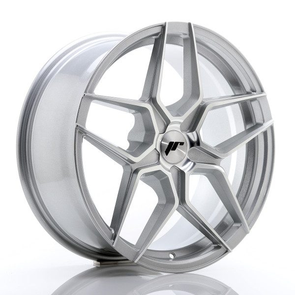 Japan Racing Felge JR34 18x8 ET20-42 5H BLANK Silver Machined Face