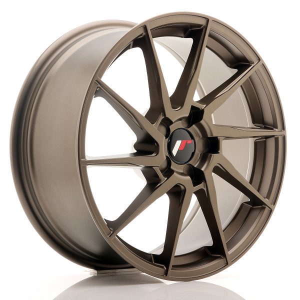 Japan Racing Felge JR36 18x8 ET20-52 5H BLANK Matt Bronze