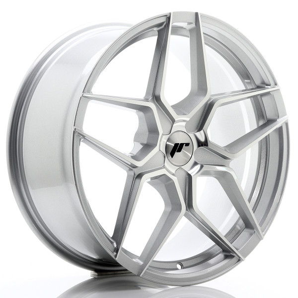 Japan Racing Felge JR34 19x8,5 ET35-40 5H BLANK Silver Machined Face