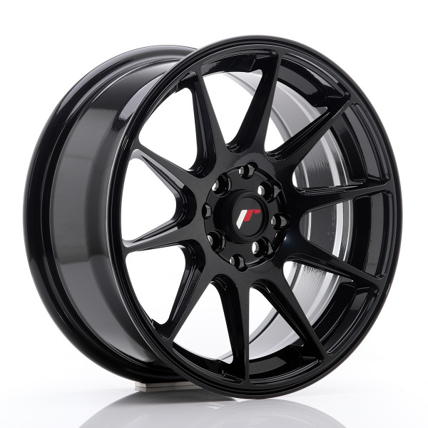 Japan Racing Felge JR11 16x7 ET30 4x100/114 Glossy Black