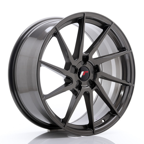 Japan Racing Felge JR36 20x9 ET15-38 5H BLANK Hyper Gray